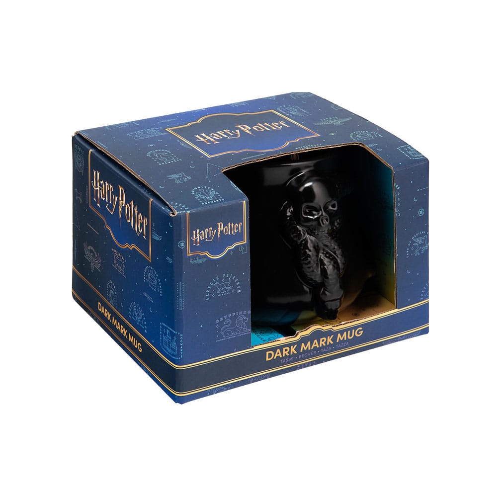 Harry Potter -geformte Becher dunkle Marke