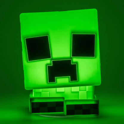 Minecraft squishy glo kisel ljus creeper 15 cm