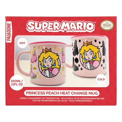 Super Mario Hitzewechsel Tasse Prinzessin Pfirsich