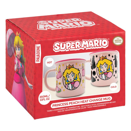 Super Mario Hitzewechsel Tasse Prinzessin Pfirsich
