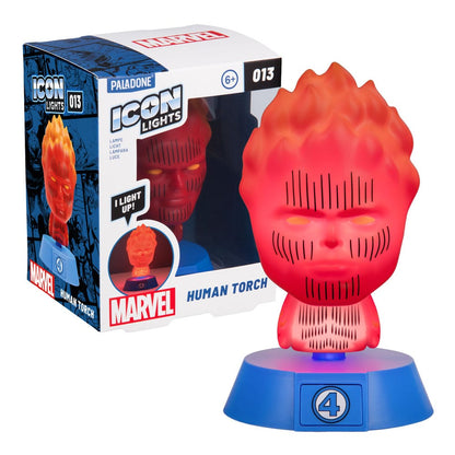 Torche humaine lumineuse des Quatre Icônes Fantastiques 11 cm