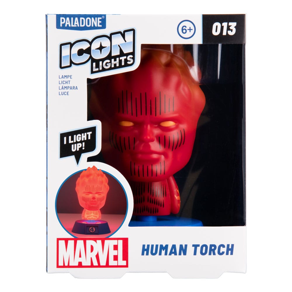 Torche humaine lumineuse des Quatre Icônes Fantastiques 11 cm