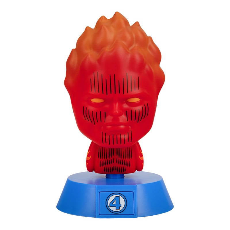 Torche humaine lumineuse des Quatre Icônes Fantastiques 11 cm