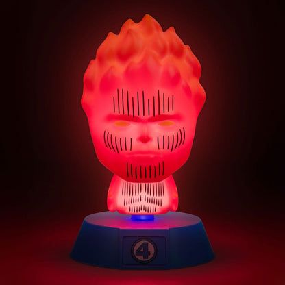 Torche humaine lumineuse des Quatre Icônes Fantastiques 11 cm