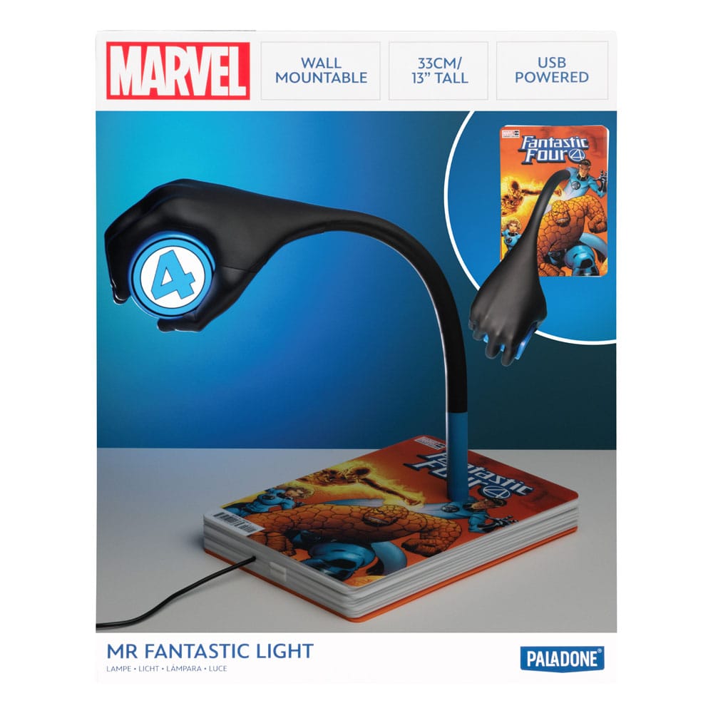 Fantastic Four Posable Bordslampa Mr Fantastic 32 cm