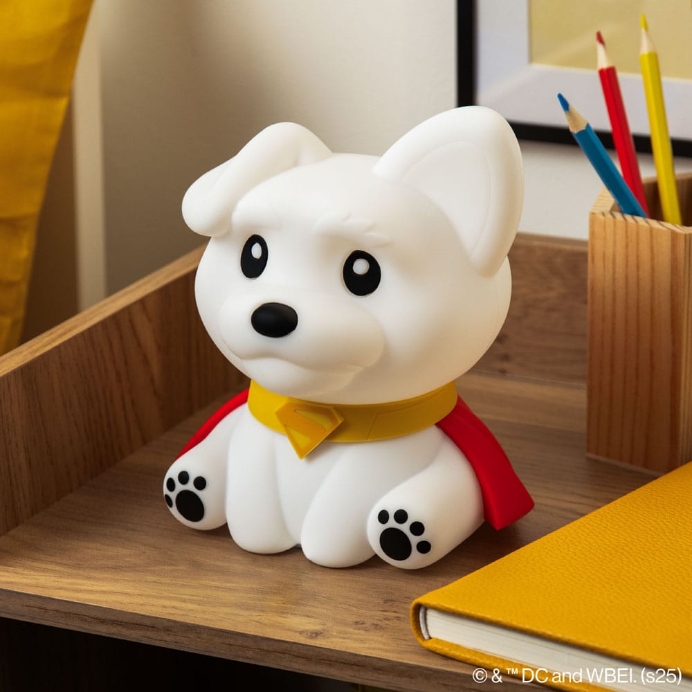 DC Comics Squishy Glo Silicon Light Superman Krypto 17 cm