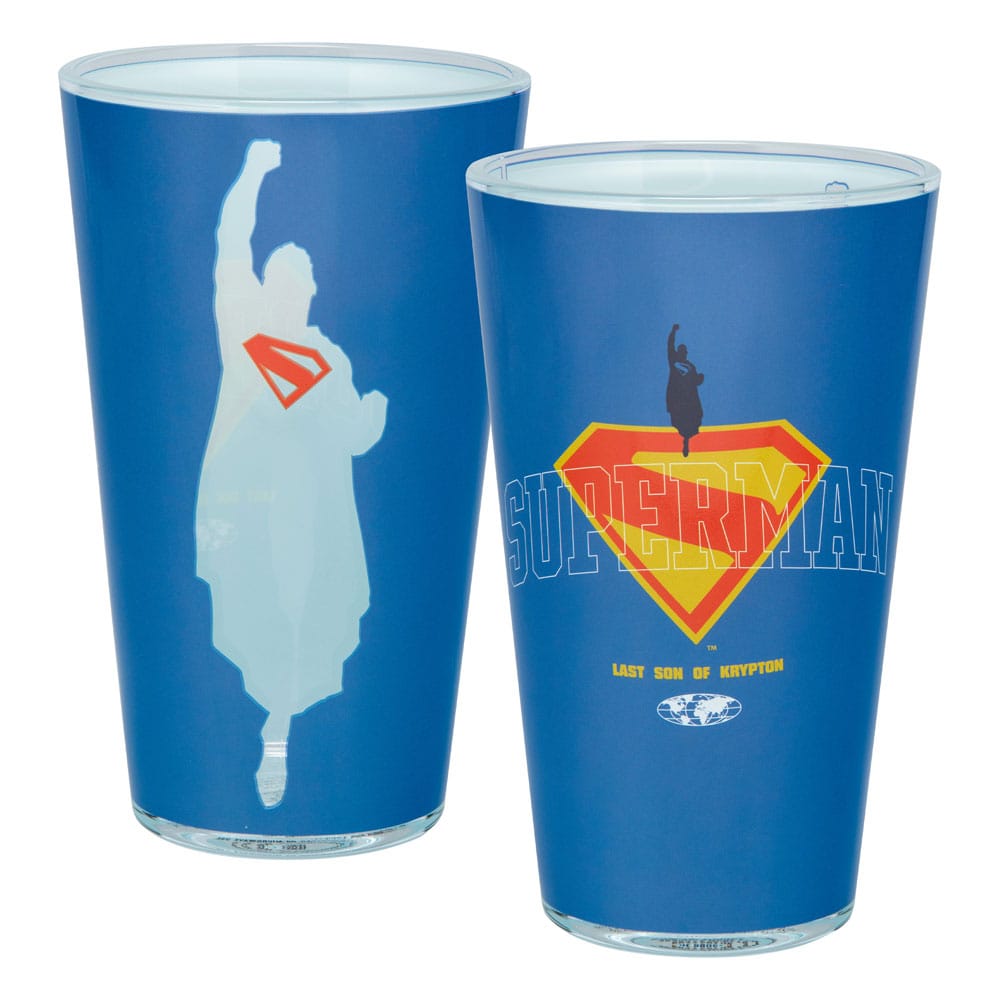 DC Comics Pint Glass Superman