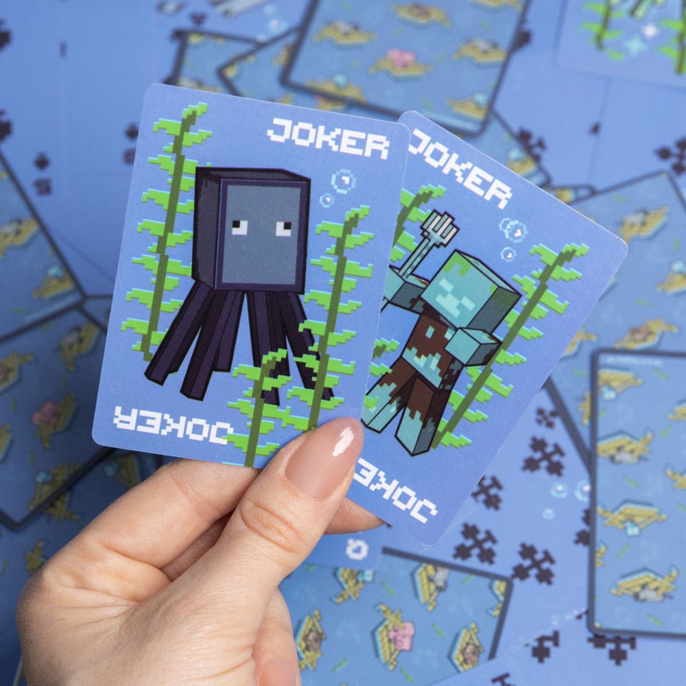 Minecraft oyun kartları su geçirmez