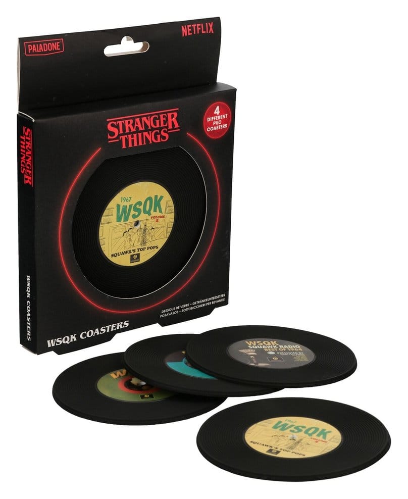 Stranger Things 5 ​​Coaster WSQK 4-Pack