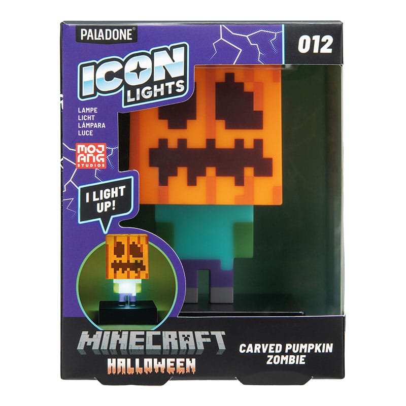 Minecraft -ikoner Light Zombie Jack O Lantern 10 cm