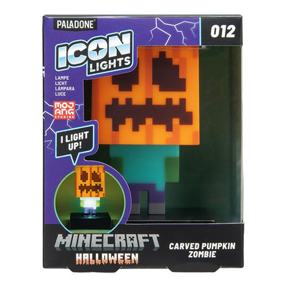 Minecraft -ikoner Light Zombie Jack O Lantern 10 cm