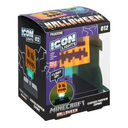 Minecraft -ikoner Light Zombie Jack O Lantern 10 cm