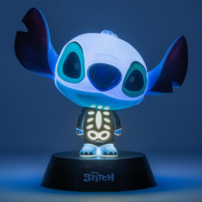 Lilo & Stitch Skeleton -ikoner Lätt söm 11 cm