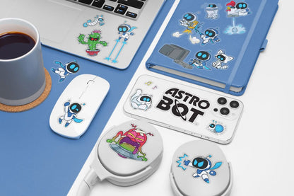 Astro bot gadget naljepnica set astro bot