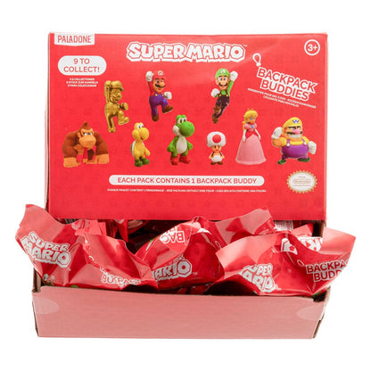 Super Mario Backpack Buddies Mystery Bags Display (24)