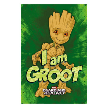 Marvel Poster Pack Guardianes de la Galaxia Soy Groot 61 x 91 cm (4)