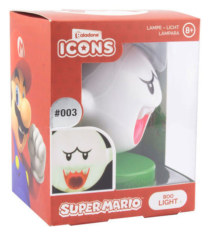 Super Mario Icon Light Boo 10 cm