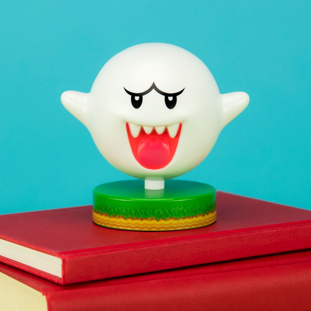 Super Mario Icon Light Boo 10 cm