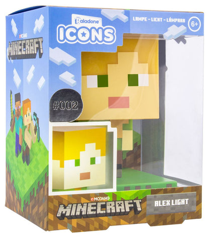 Minecraft 3D Icon Light Alex