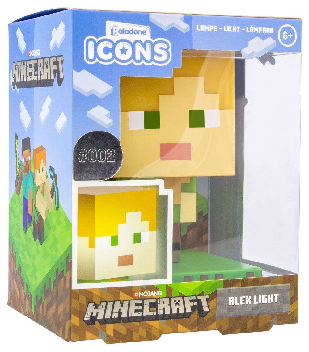 Minecraft 3d Icon Light Alex