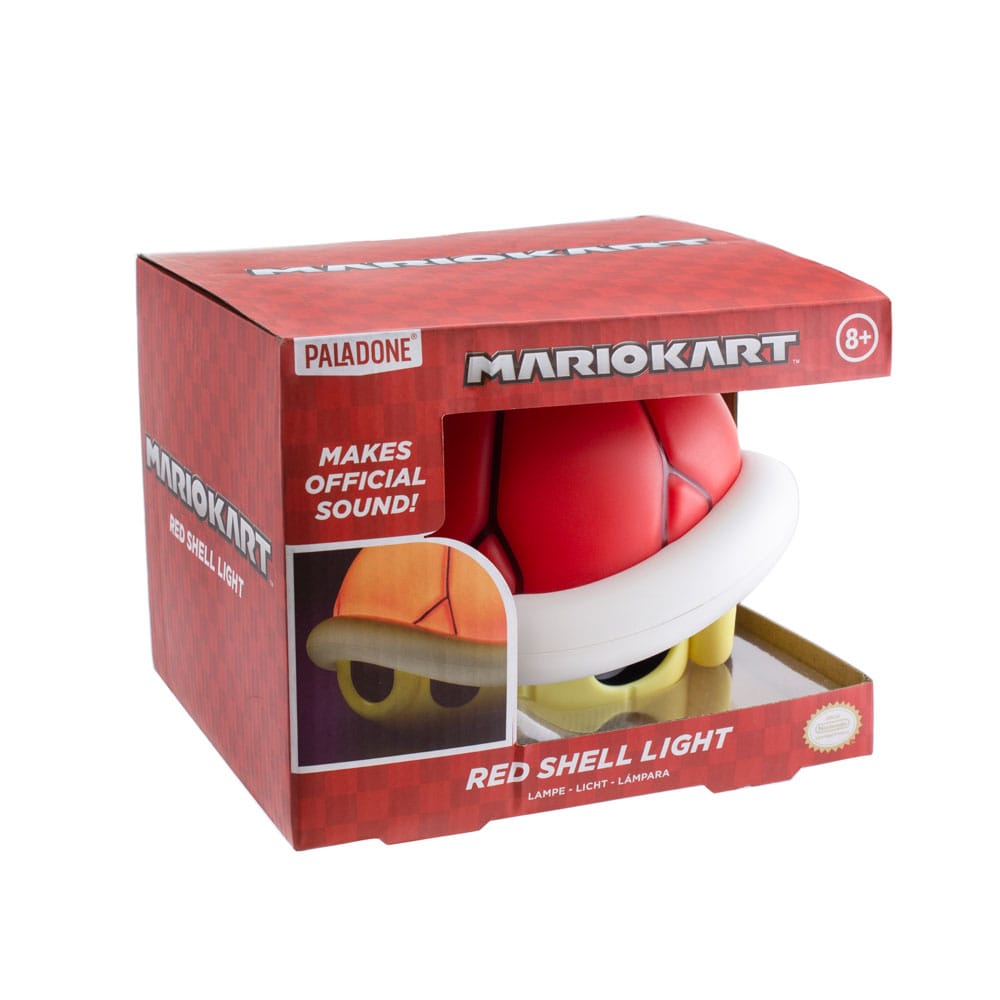 Mario Kart Light with Sound Red Shell 12 cm
