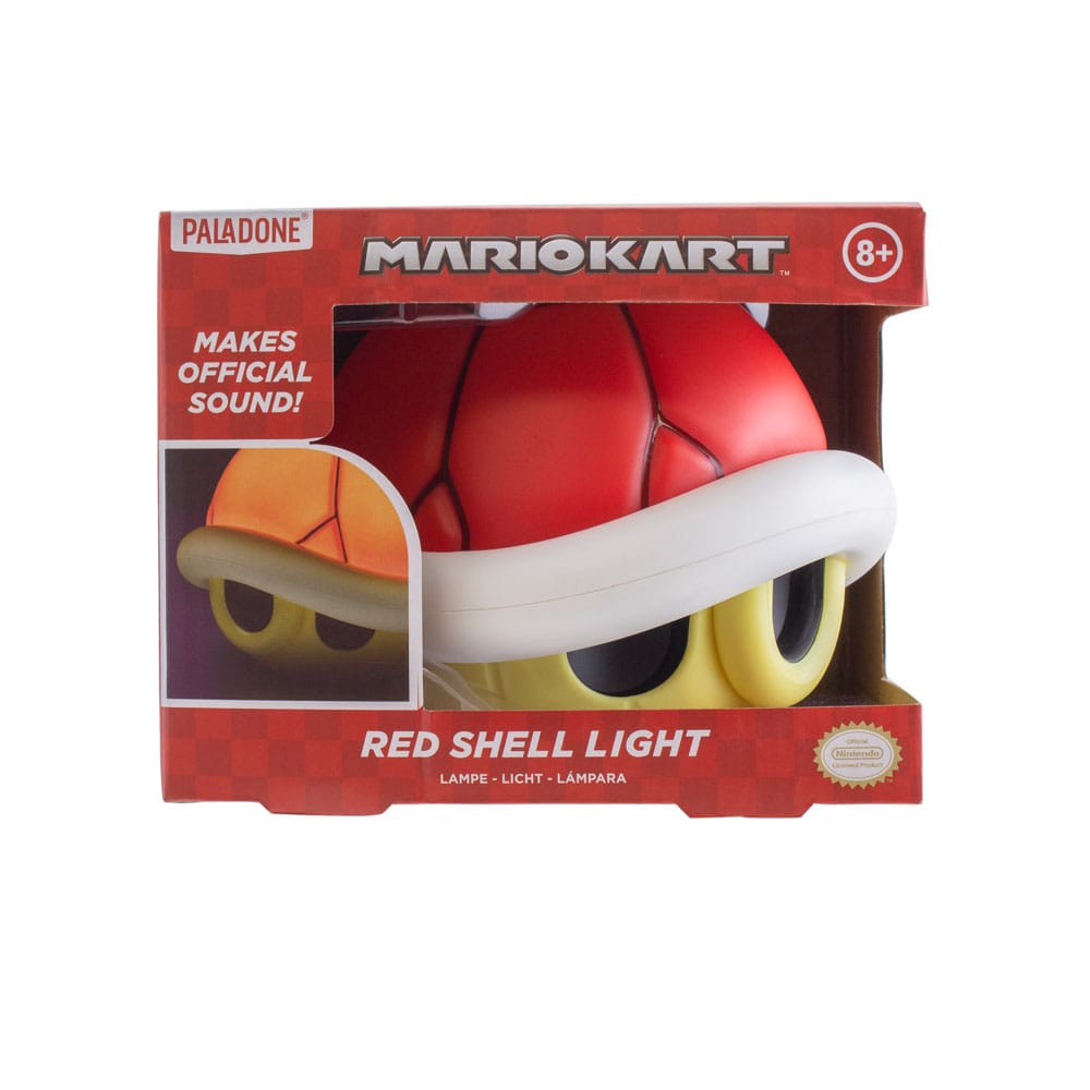 Mario Kart Light with Sound Red Shell 12 cm