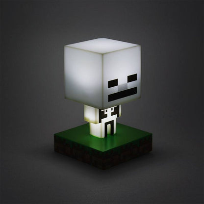 Minecraft -ikonljus Minecraft -skelett