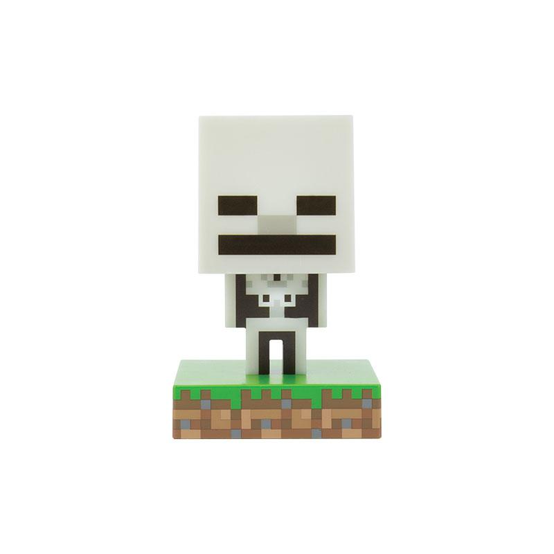 Minecraft -ikonljus Minecraft -skelett