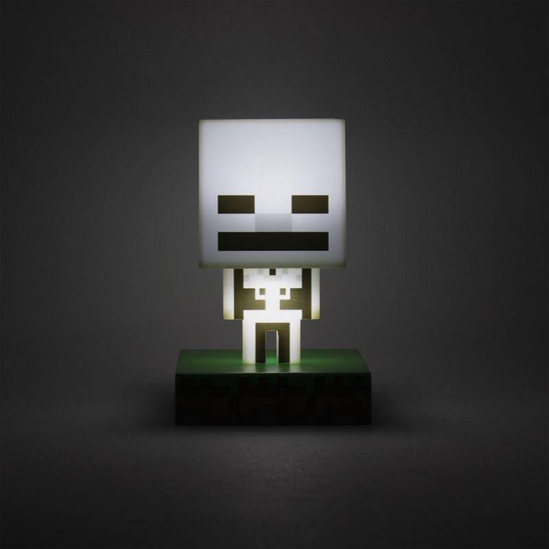 Minecraft -ikonljus Minecraft -skelett