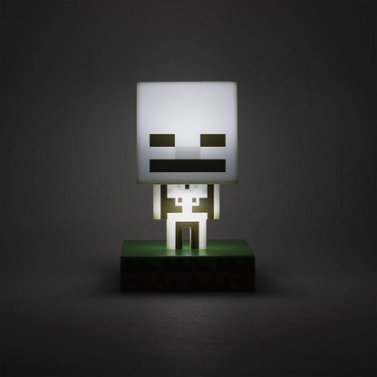 Minecraft -ikonljus Minecraft -skelett