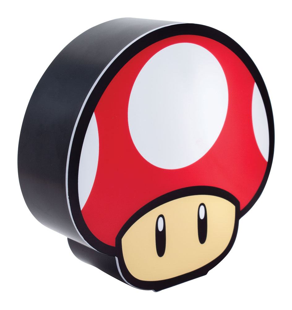 Super Mario Box Light Super Mushroom 15 cm