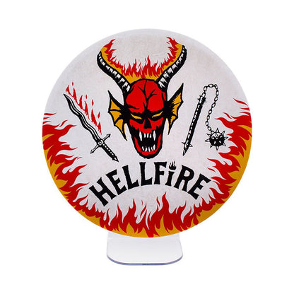 Stranger Things Lamp Hellfire Club Logo 20 cm