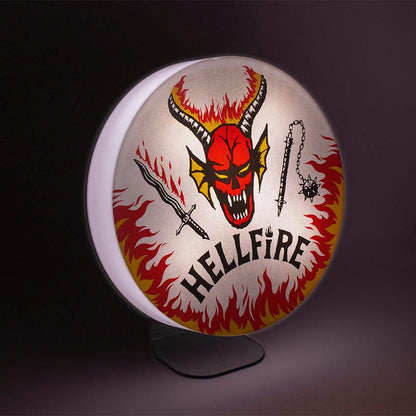 Stranger Things Lamp Hellfire Club Logo 20 cm