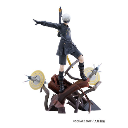 Nier: Automata VER1.1A Statue PVC 1/7 Yorha n. 9 Tipo S Copertura del fuoco 31 cm