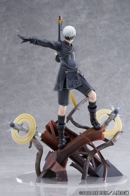 Nier: Automata VER1.1A Statue PVC 1/7 Yorha n. 9 Tipo S Copertura del fuoco 31 cm