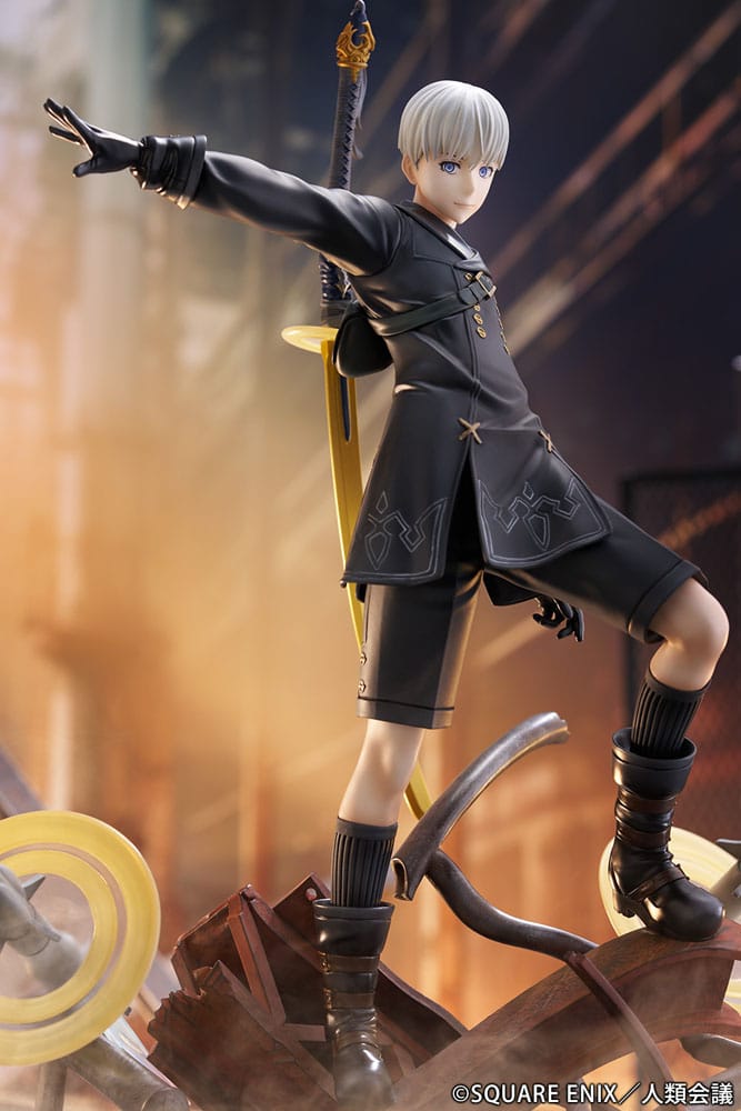 Nier: Automata VER1.1A Statue PVC 1/7 Yorha n. 9 Tipo S Copertura del fuoco 31 cm