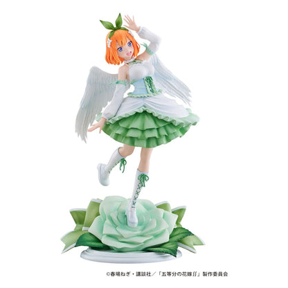 Die typischen Quintuplets PVC -Statue 1/7 Nakano Yotsuba Angel Ver. 27 cm
