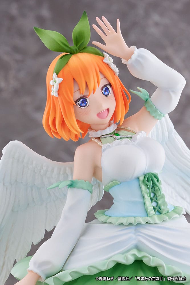 Die typischen Quintuplets PVC -Statue 1/7 Nakano Yotsuba Angel Ver. 27 cm