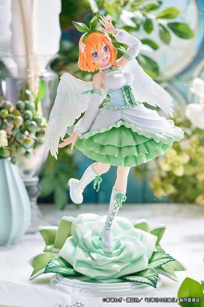 Die typischen Quintuplets PVC -Statue 1/7 Nakano Yotsuba Angel Ver. 27 cm