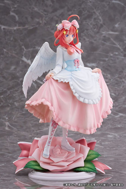 La estatua de PVC de quintuplets por excelencia 1/7 Nakano Itsuki Angel ver. 26 cm