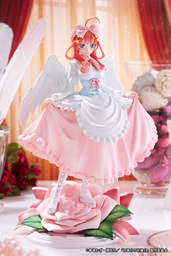 La estatua de PVC de quintuplets por excelencia 1/7 Nakano Itsuki Angel ver. 26 cm