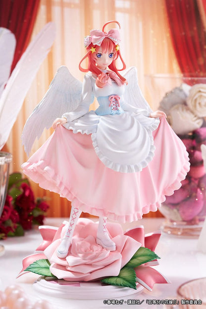 La estatua de PVC de quintuplets por excelencia 1/7 Nakano Itsuki Angel ver. 26 cm