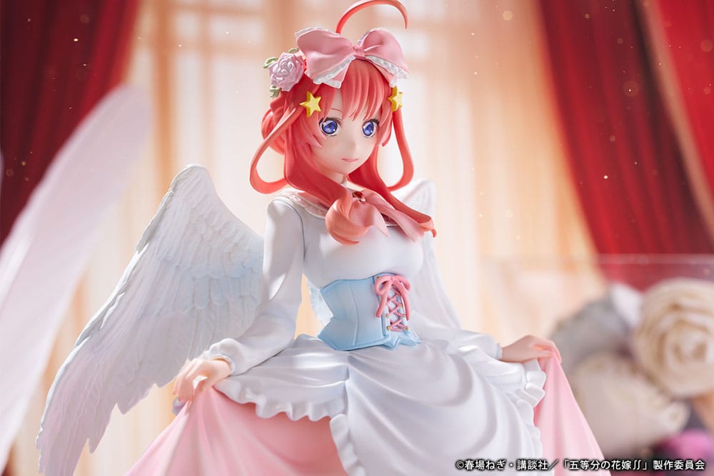 La estatua de PVC de quintuplets por excelencia 1/7 Nakano Itsuki Angel ver. 26 cm
