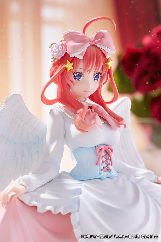 La estatua de PVC de quintuplets por excelencia 1/7 Nakano Itsuki Angel ver. 26 cm