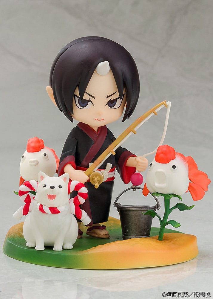 Hozuki no Reitetsu Hakotoniwa PVC statua Hozuki & Shiro 11 cm