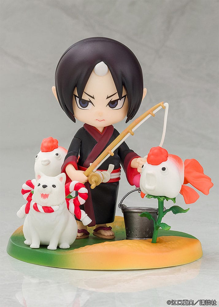 Hozuki no Reitetsu Hakotoniwa PVC statua Hozuki & Shiro 11 cm