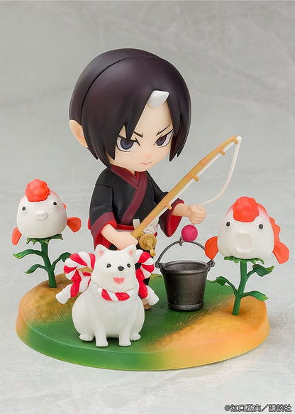 Hozuki no Reitetsu Hakotoniwa PVC statua Hozuki & Shiro 11 cm