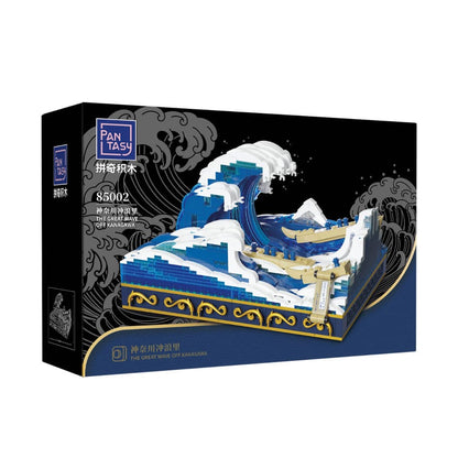 Pantasy Original-Baukasten „Die große Welle von Kanagawa“.