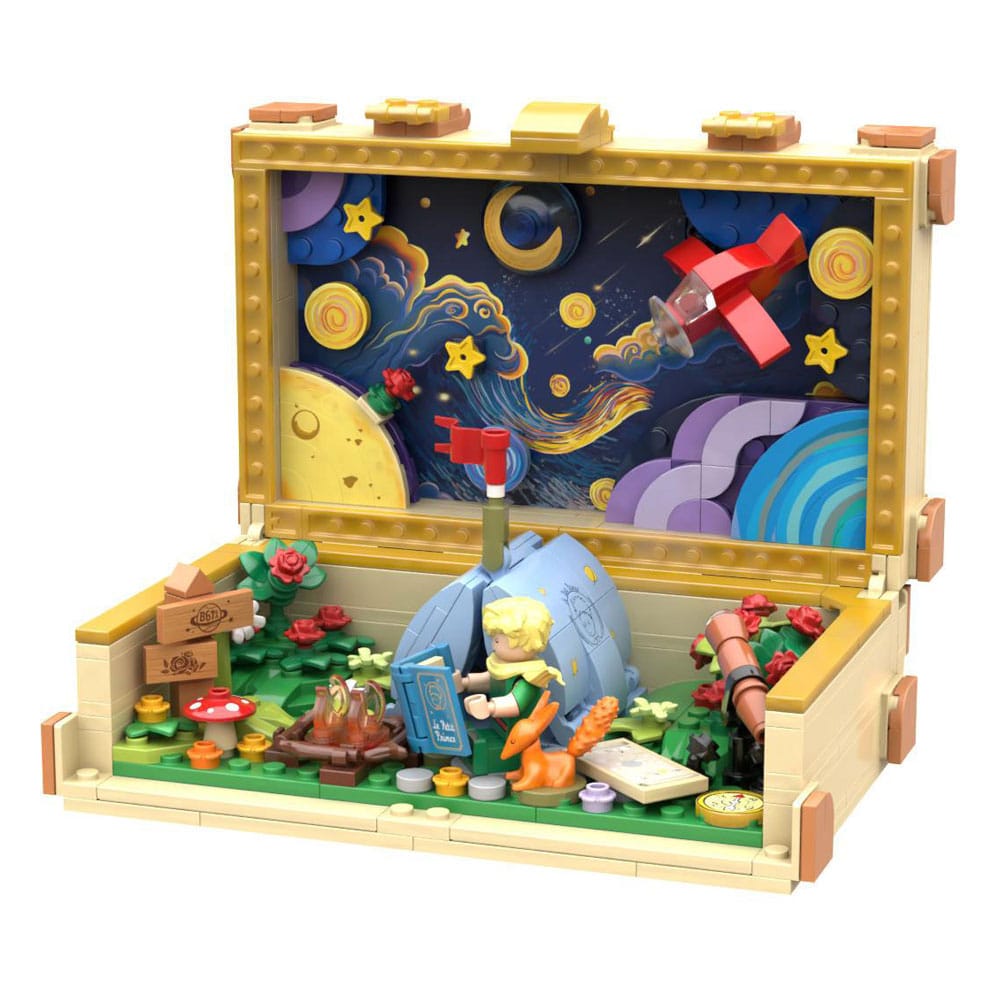Den lille Prince Construction satte kuffert 7 cm