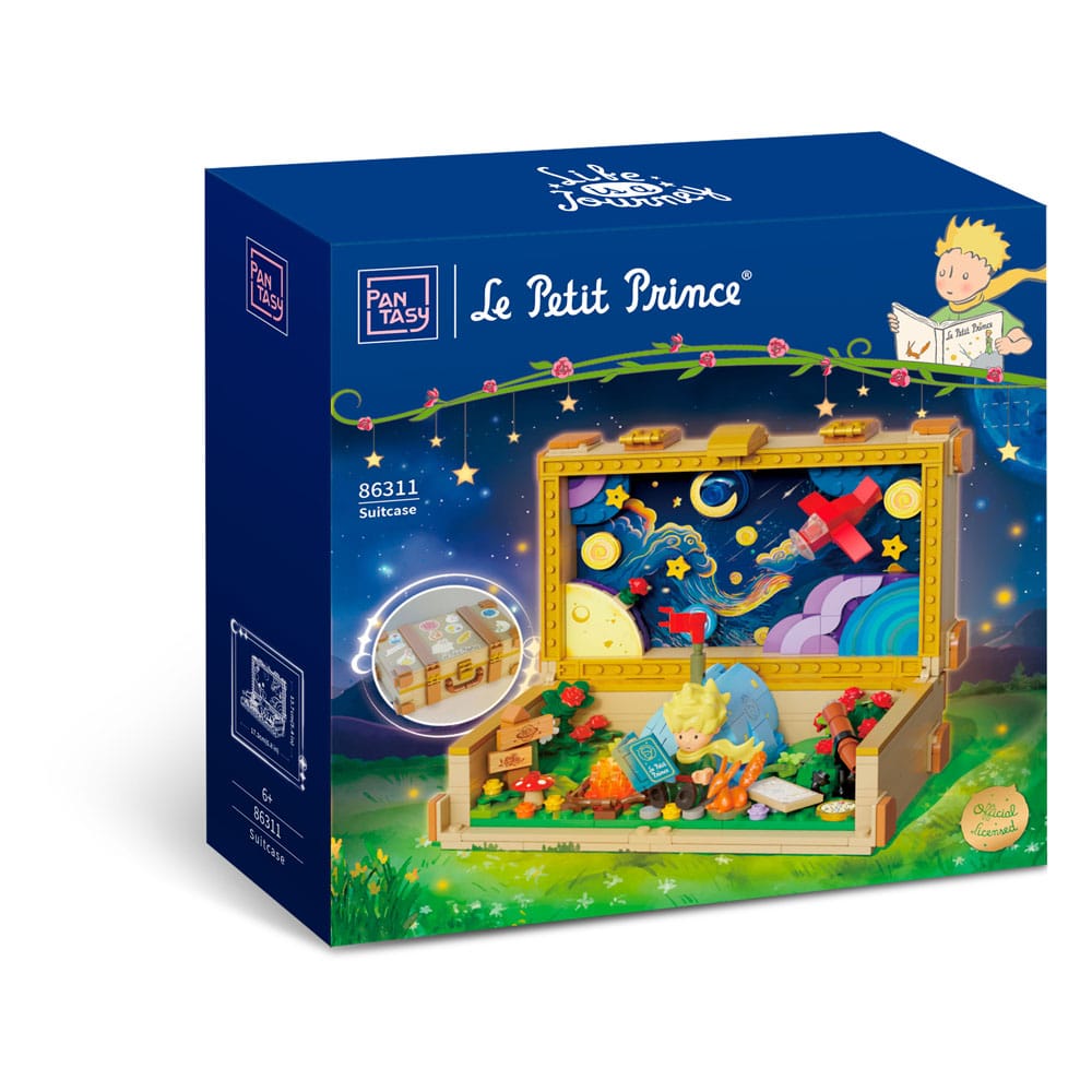 Den lille Prince Construction satte kuffert 7 cm